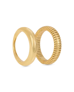 Bijou Brigitte Ensemble de bagues - Golden Glaze Clearance