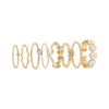 Bijou Brigitte Ensemble de bagues - Golden Summer Hot