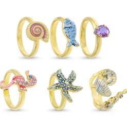Bijou Brigitte Ensemble de bagues - Ocean Treasure Discount