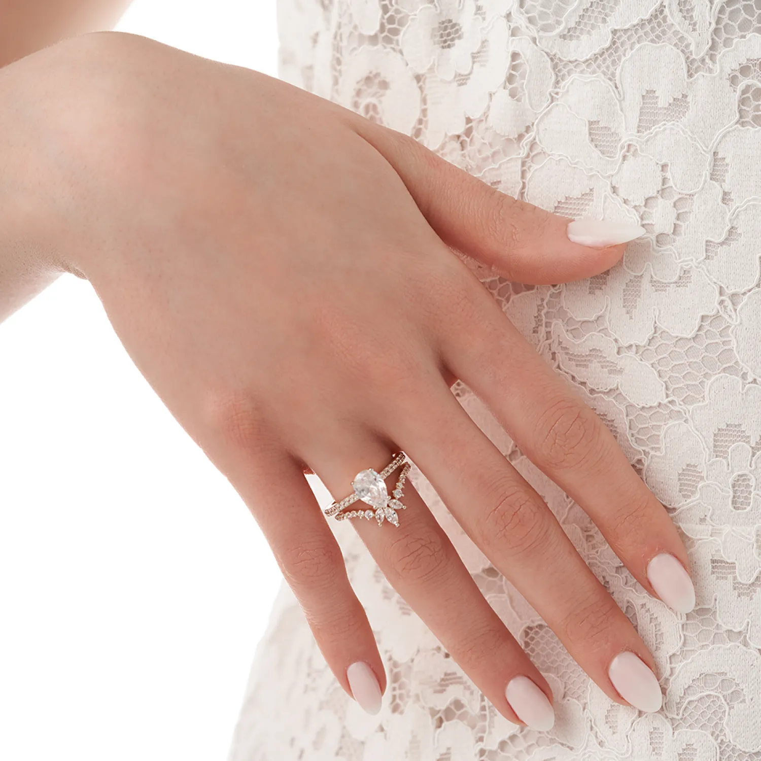 Bijou Brigitte Ensemble de bagues - Sparkling Duo Online