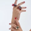 Bijou Brigitte Ensemble de bagues - Statement Stones Clearance