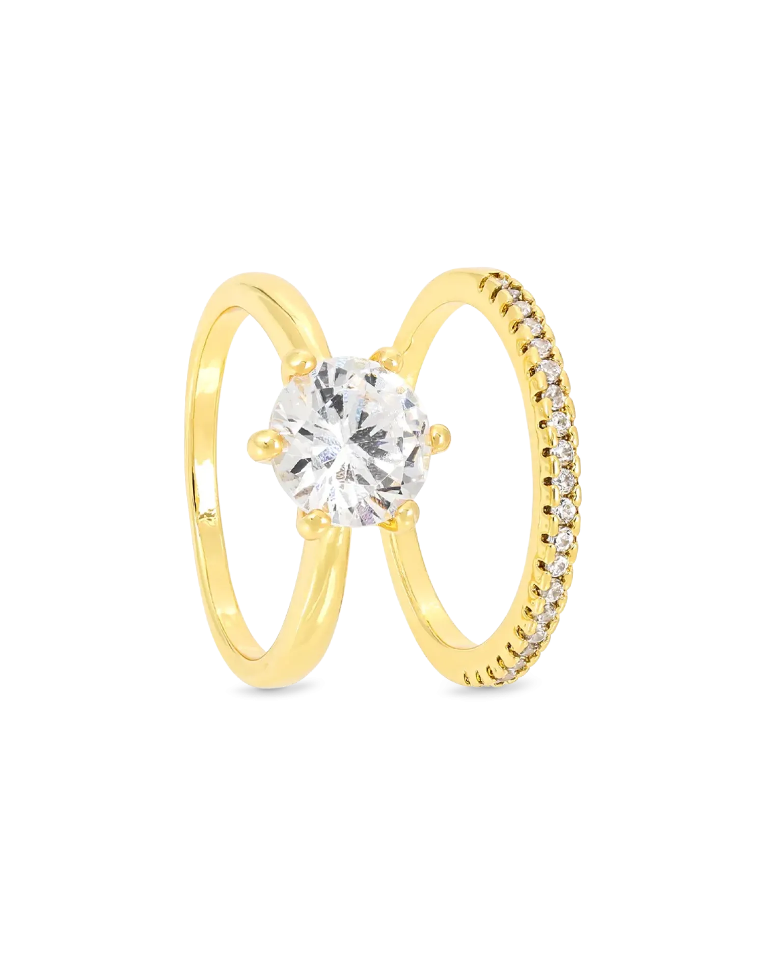Bijou Brigitte Ensemble de bagues - Timeless Gold Clearance