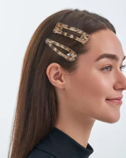 Bijou Brigitte Ensemble de barrettes - Leo Duo Clearance