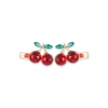 Bijou Brigitte Ensemble de barrettes - Red Cherrys