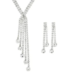 Bijou Brigitte Ensemble de bijoux - Crystal Waterfall Online