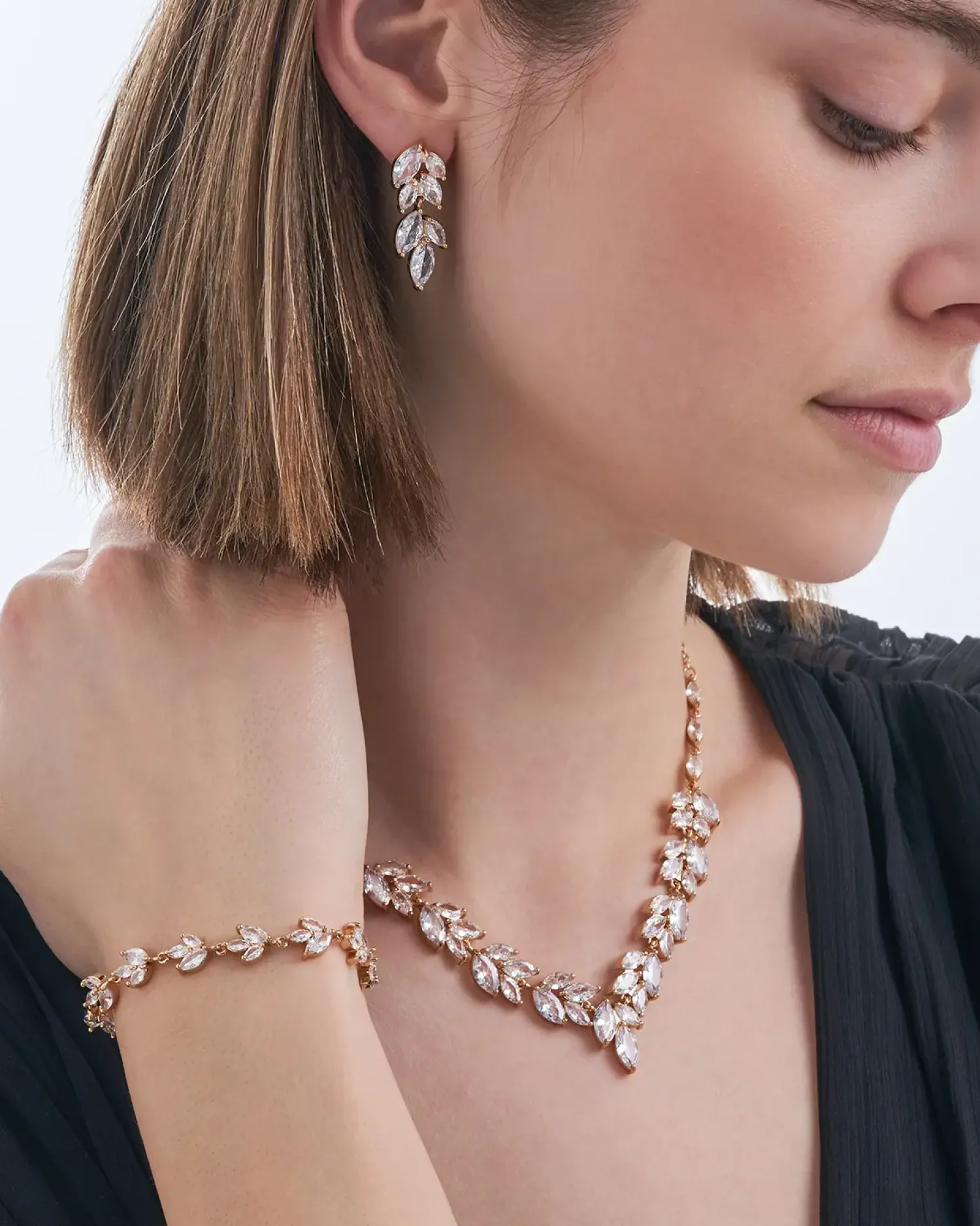 Bijou Brigitte Ensemble de bijoux - Leaves Branches Outlet