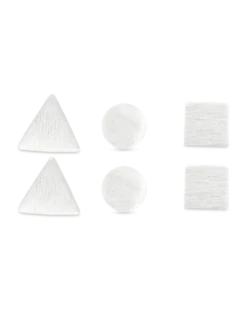 Bijou Brigitte Ensemble de boucles d'oreilles - Geometrical Trio Discount