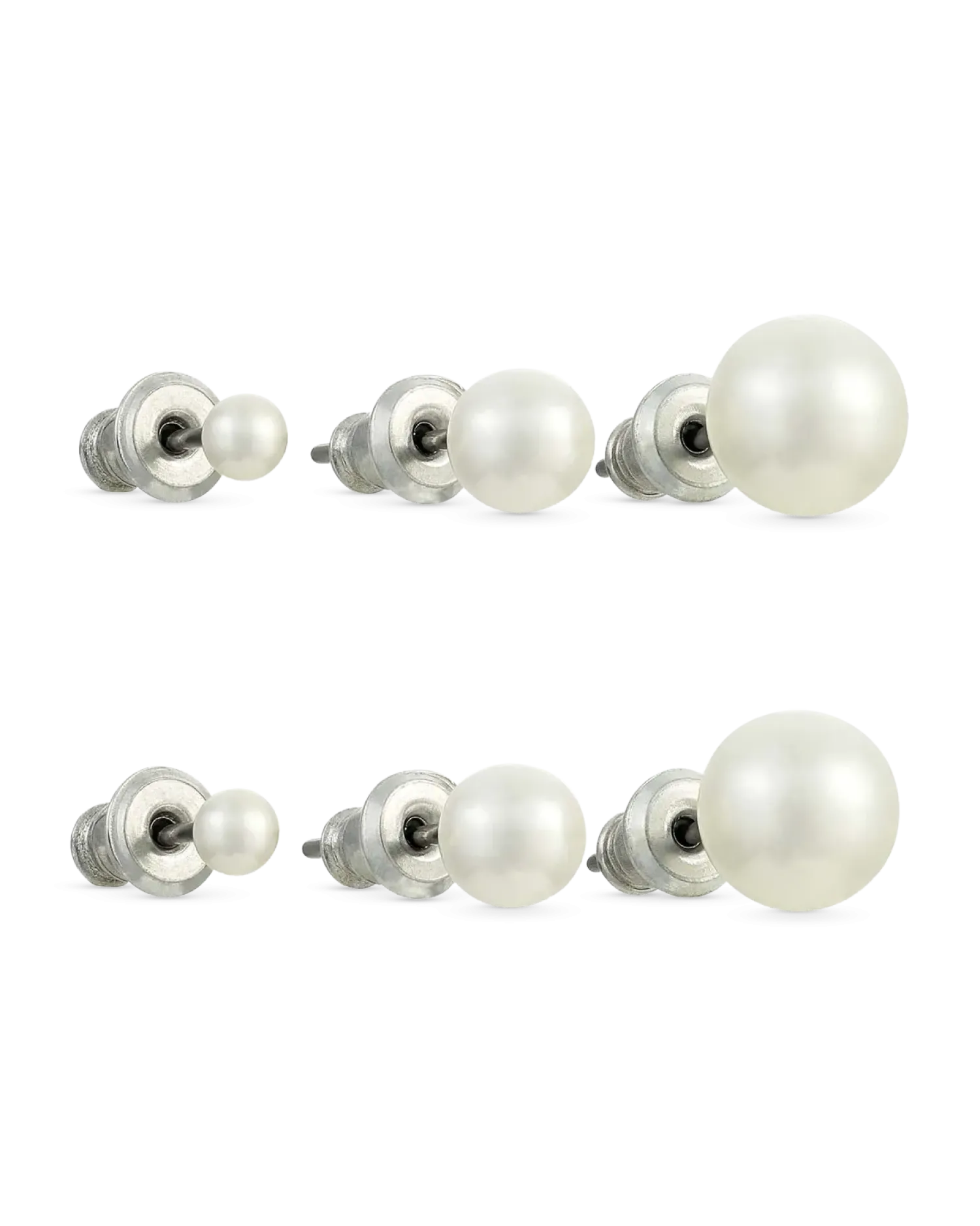 Bijou Brigitte Ensemble de boucles d'oreilles - Shiny Pearl Online