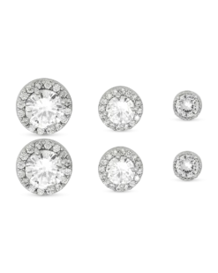 Bijou Brigitte Ensemble de boucles d'oreilles - Round Shine Clearance
