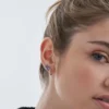 Bijou Brigitte Ensemble de boucles d'oreilles - Blue Crystals Sale