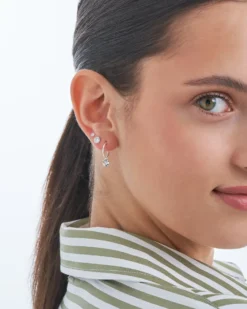 Bijou Brigitte Ensemble de boucles d'oreilles - Silver Moment Sale