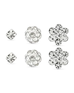 Bijou Brigitte Ensemble de boucles d'oreilles - Sweet Flower Hot