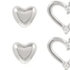 Bijou Brigitte Ensemble de boucles d'oreilles - Heart Trio Hot