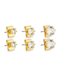 Bijou Brigitte Ensemble de boucles d’oreilles - Golden Shine Best