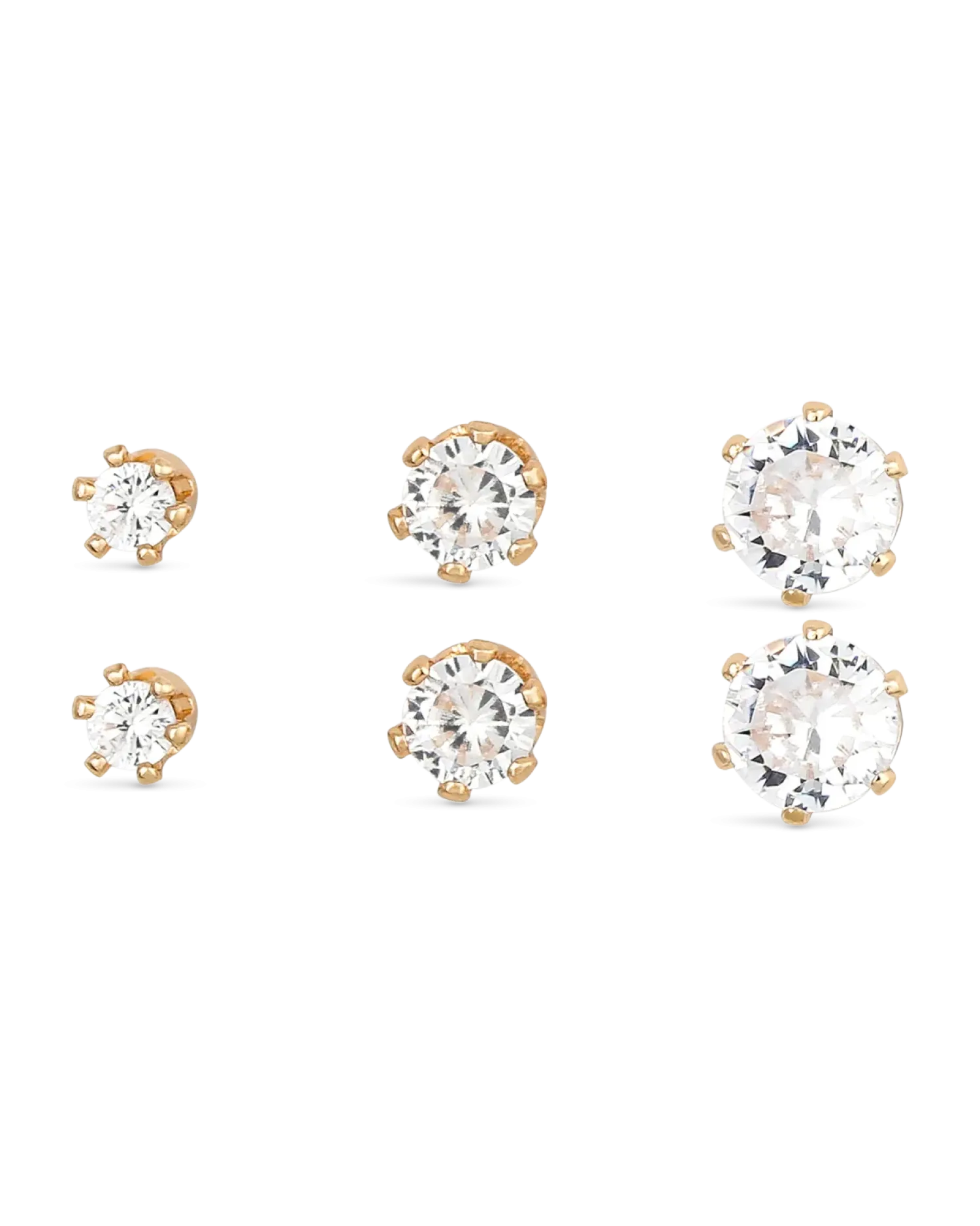 Bijou Brigitte Ensemble de boucles d'oreilles - Shine Bright Best