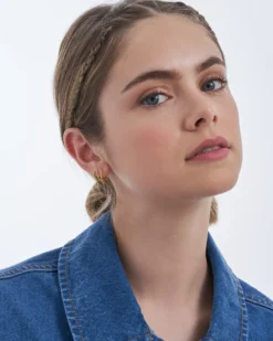 Bijou Brigitte Ensemble de boucles d'oreilles - Mystic Gold Hot