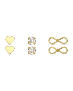 Bijou Brigitte Ensemble de boucles d'oreilles - Beautiful Trio Online