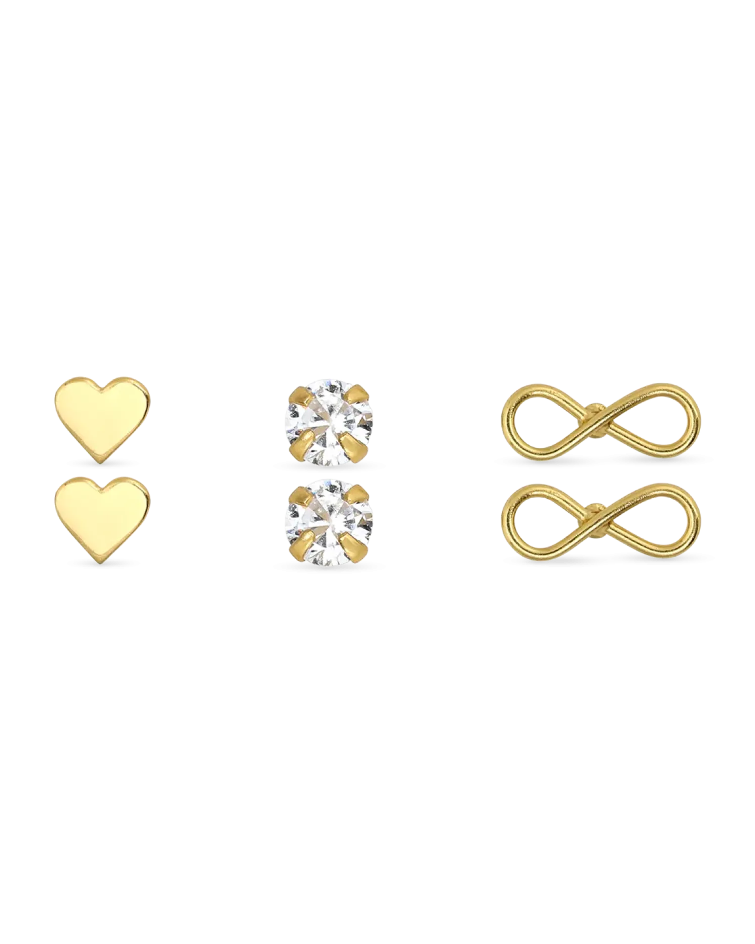 Bijou Brigitte Ensemble de boucles d'oreilles - Beautiful Trio Online