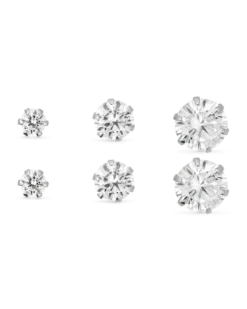 Bijou Brigitte Ensemble de boucles d'oreilles - Hexagon Discount