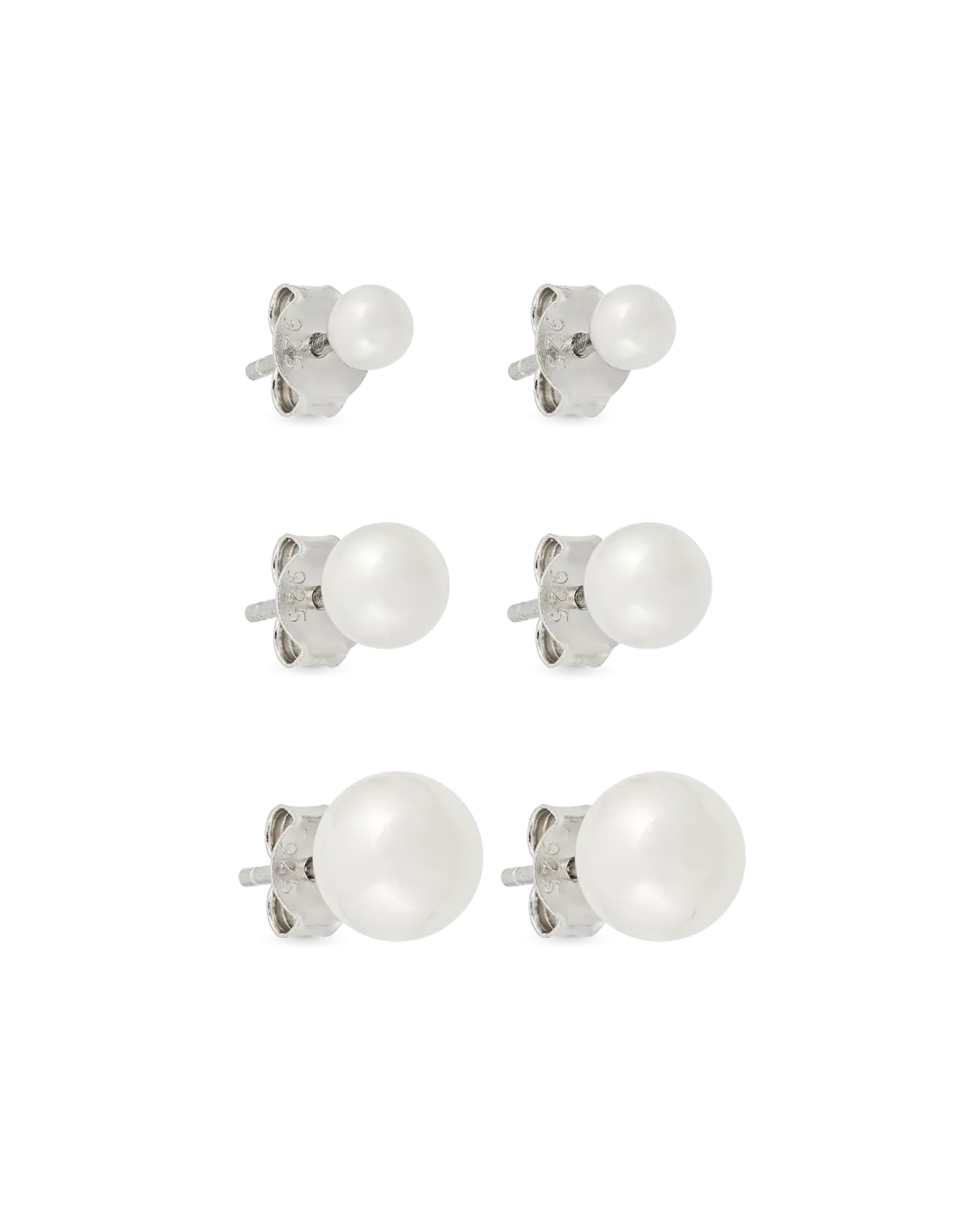 Bijou Brigitte Ensemble de boucles d'oreilles - Pearly Shimmer Clearance