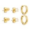 Bijou Brigitte Ensemble de boucles d’oreilles - Iconic Trio Best