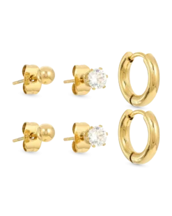 Bijou Brigitte Ensemble de boucles d’oreilles - Iconic Trio Best