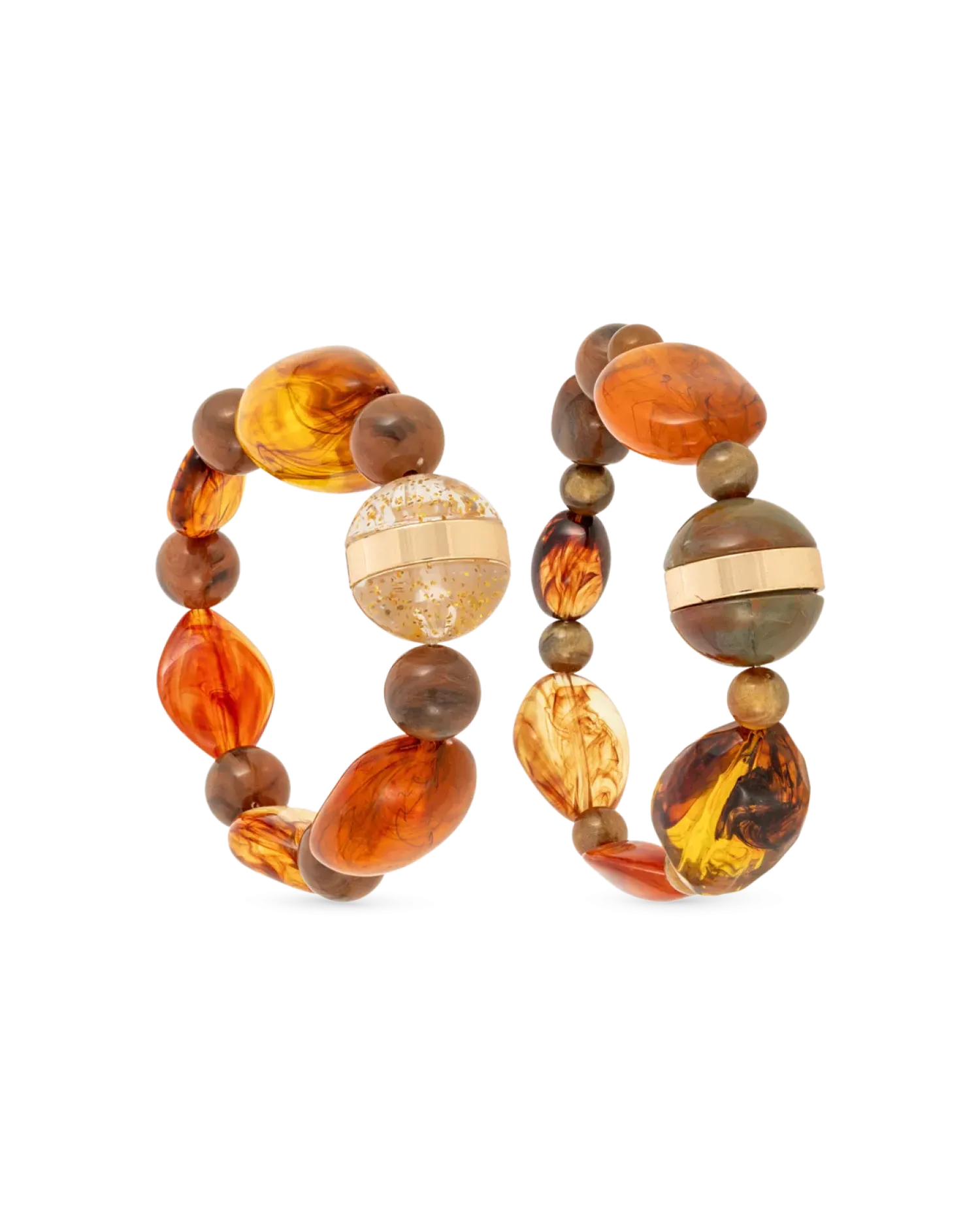 Bijou Brigitte Ensemble de bracelets - Amber Autumn Sale