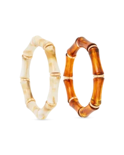 Bijou Brigitte Ensemble de bracelets - Bamboo Shape Discount