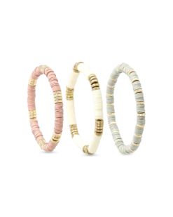 Bijou Brigitte Ensemble de bracelets - Boho Trio Sale