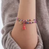 Bijou Brigitte Ensemble de bracelets - Colorful Lotus Clearance