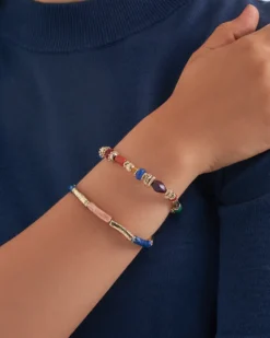 Bijou Brigitte Ensemble de bracelets - Colorful Beads Sale
