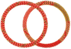 Bijou Brigitte Ensemble de bracelets - Coral Weave
