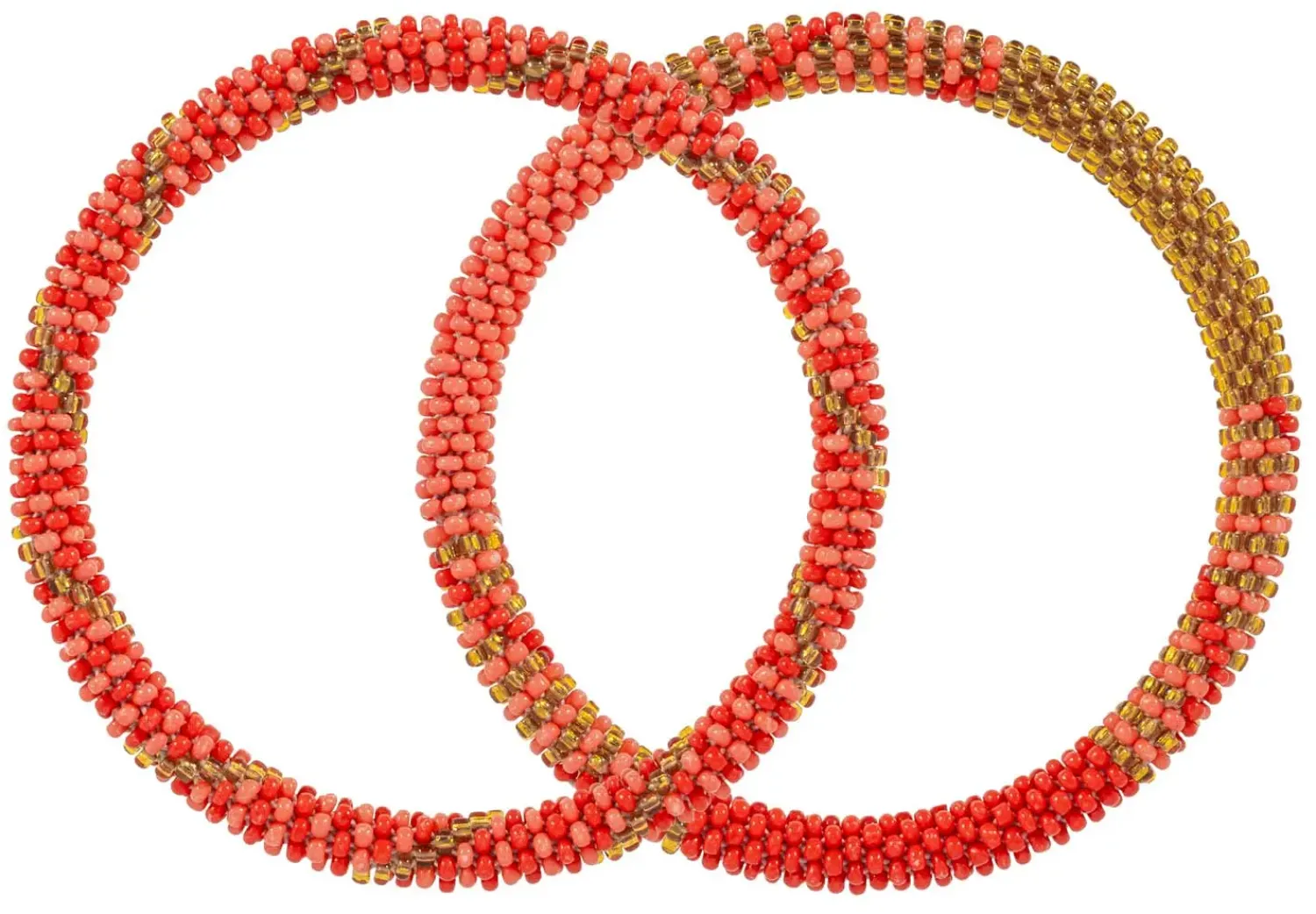 Bijou Brigitte Ensemble de bracelets - Coral Weave
