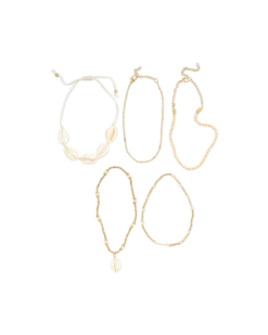 Bijou Brigitte Ensemble de bracelets de cheville - Sunny Beach Online