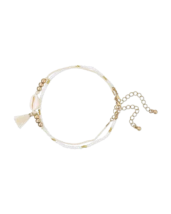 Bijou Brigitte Ensemble de bracelets de chevilles - Beach Vibe Discount