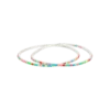 Bijou Brigitte Ensemble de bracelets - Filigree Rainbow