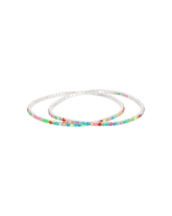 Bijou Brigitte Ensemble de bracelets - Filigree Rainbow