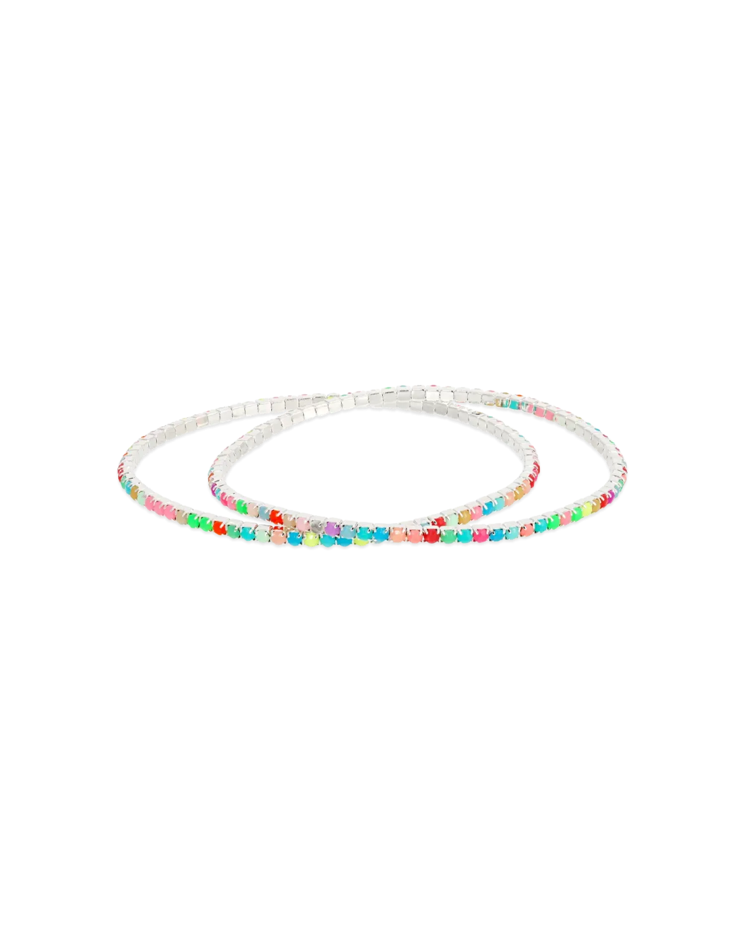 Bijou Brigitte Ensemble de bracelets - Filigree Rainbow