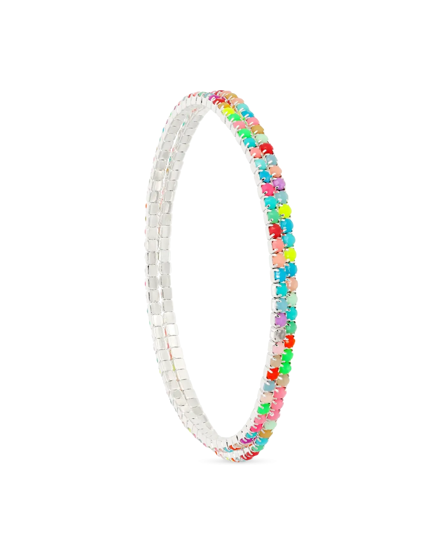 Bijou Brigitte Ensemble de bracelets - Filigree Rainbow