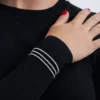 Bijou Brigitte Ensemble de bracelets - Glossy Silver