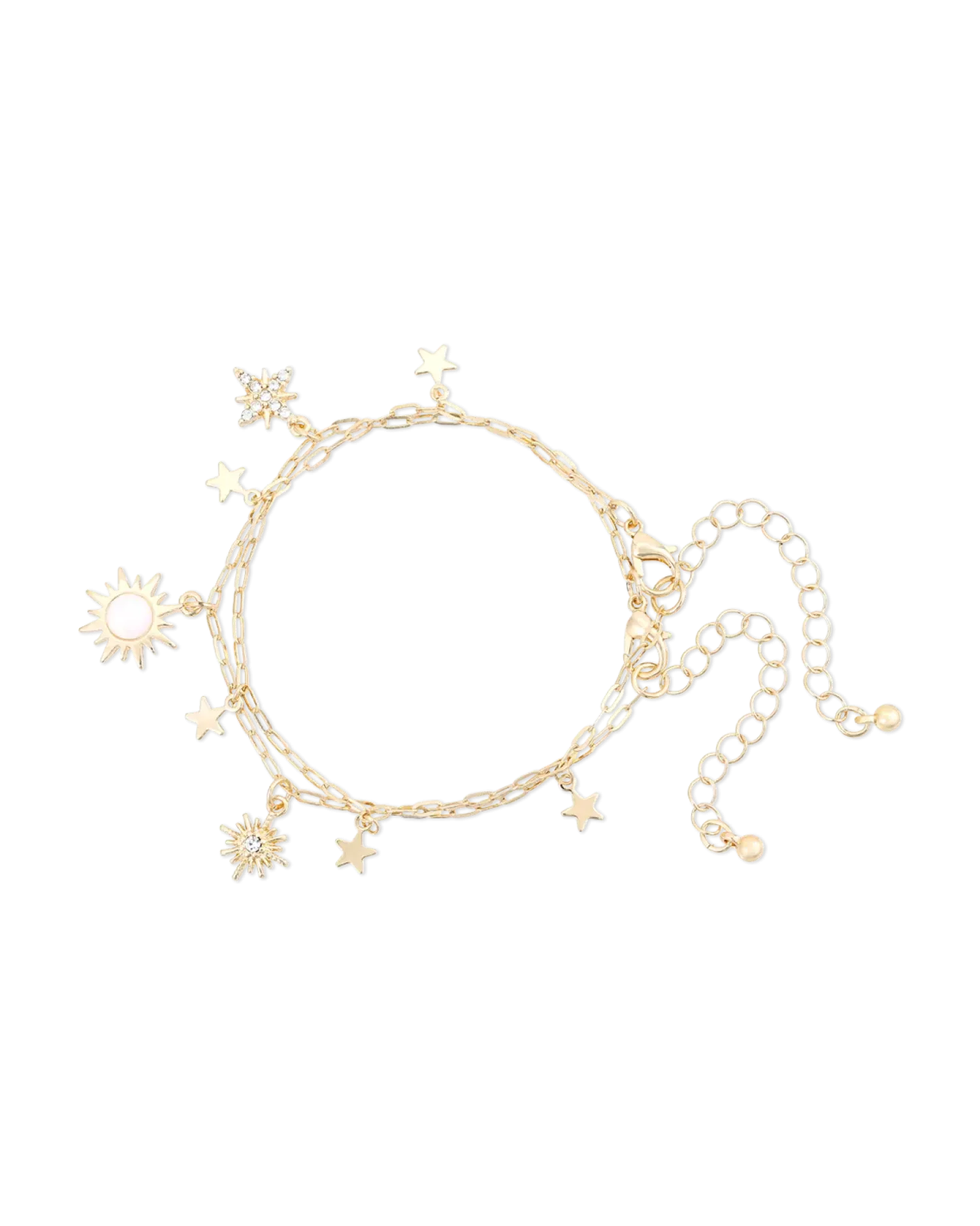 Bijou Brigitte Ensemble de bracelets - Golden Suns New