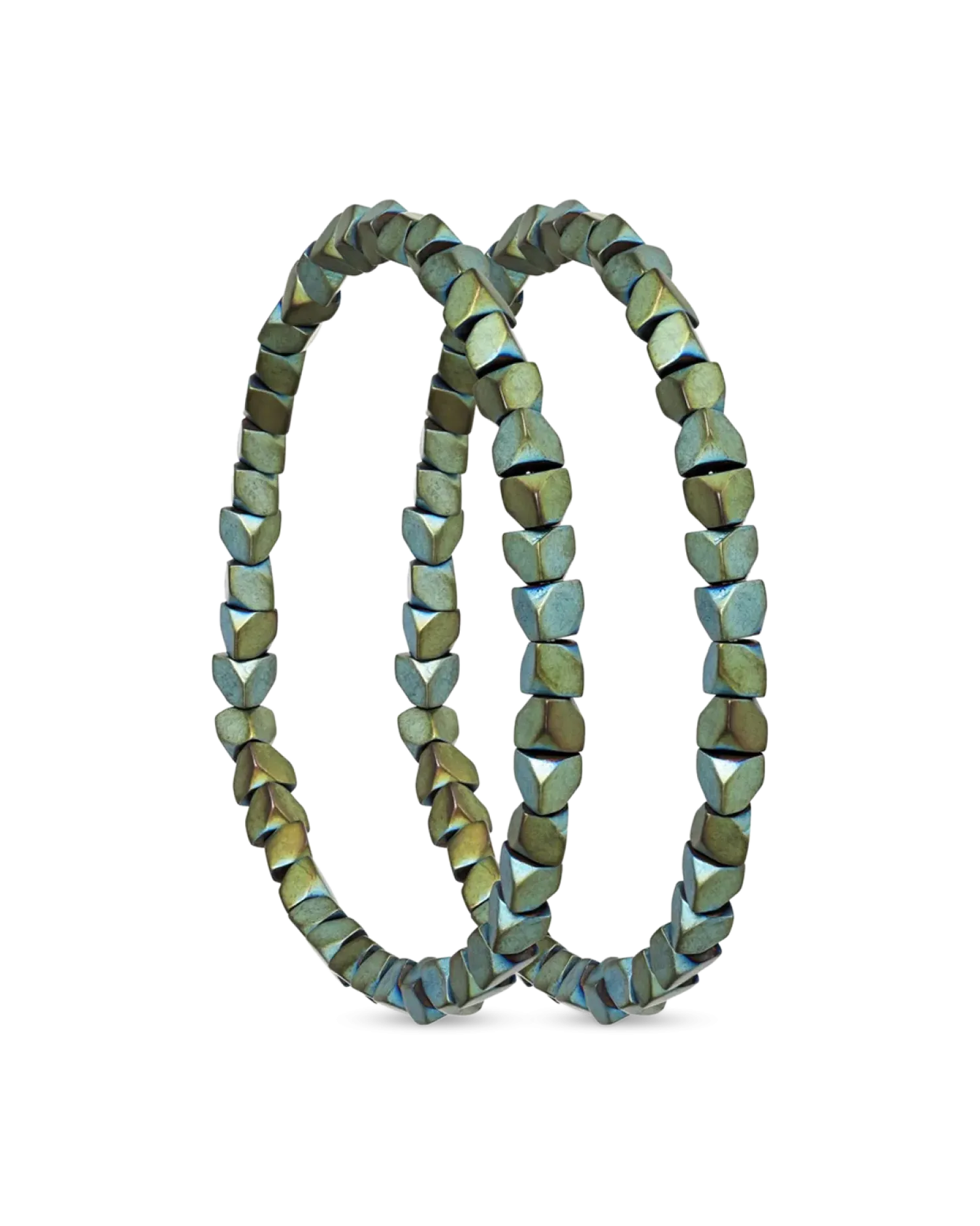 Bijou Brigitte Ensemble de bracelets - Green Gems Best