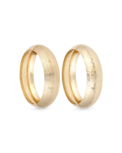 Bijou Brigitte Ensemble de bracelets joncs - Golden Goddess