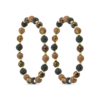 Bijou Brigitte Ensemble de bracelets - Lava Stone New