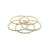 Bijou Brigitte Ensemble de bracelets - Lime Sparkle