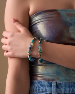 Bijou Brigitte Ensemble de bracelets - Ocean Mix New