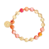 Bijou Brigitte Ensemble de bracelets - Orange Shell Hot