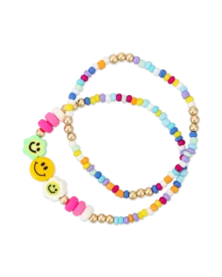 Bijou Brigitte Ensemble de bracelets pour enfant - Happy Pearls