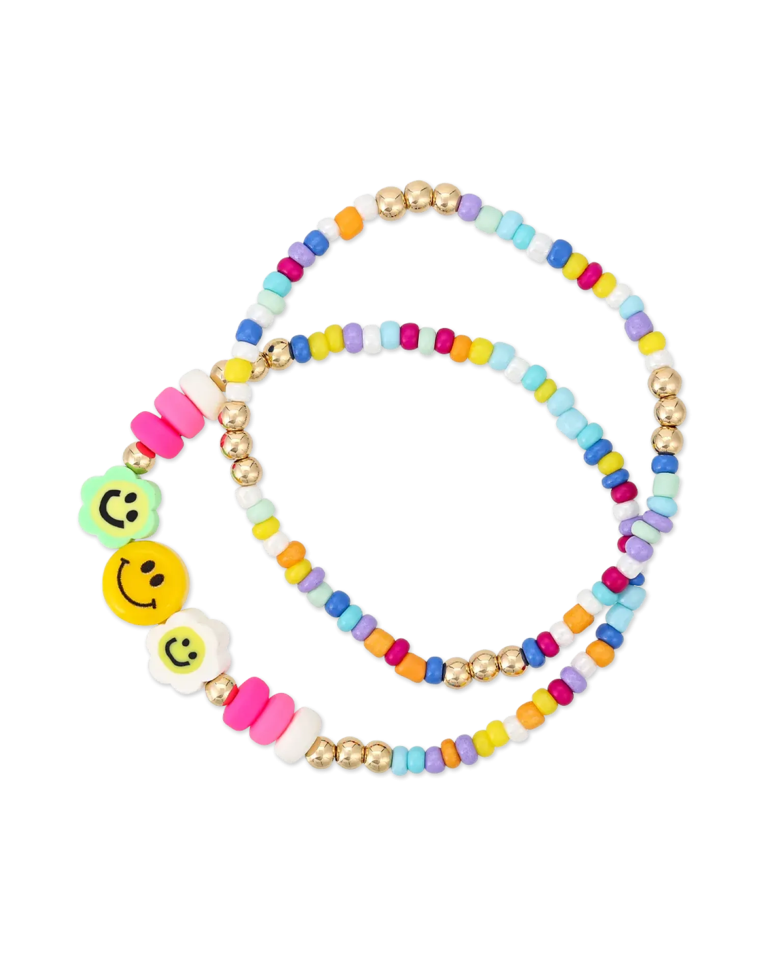 Bijou Brigitte Ensemble de bracelets pour enfant - Happy Pearls