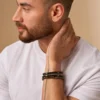 Bijou Brigitte Ensemble de bracelets pour homme - Shadow Blend Online